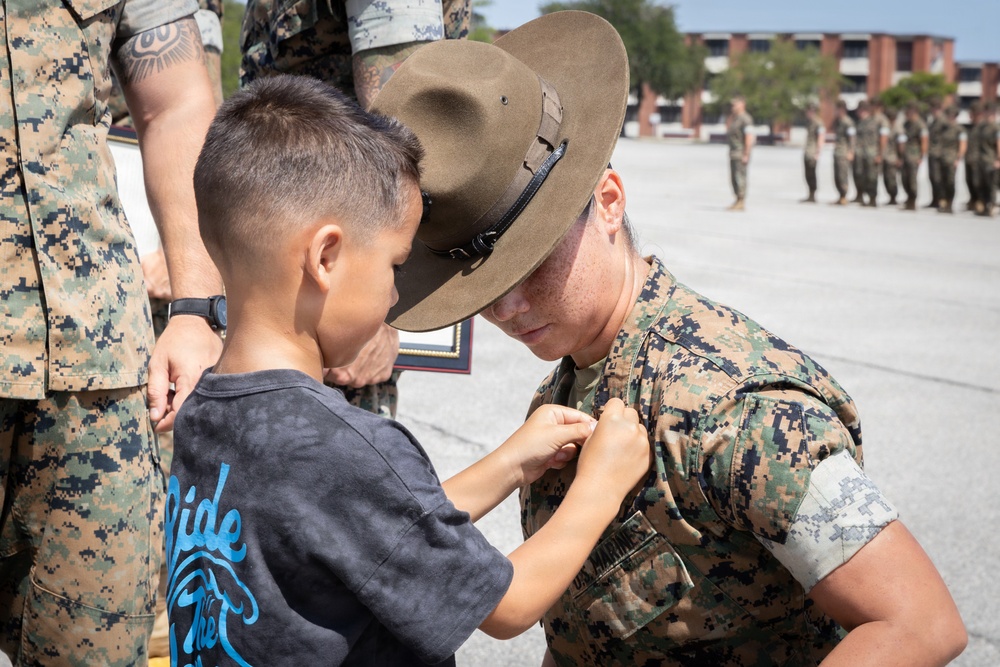 Recruit Training Regiment Meritorious Promotions