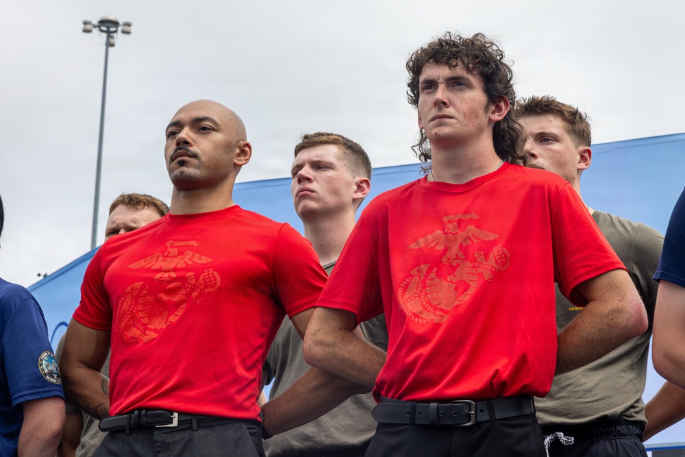 RS Chicago Poolee Oath of Enlistment at NASCAR Race