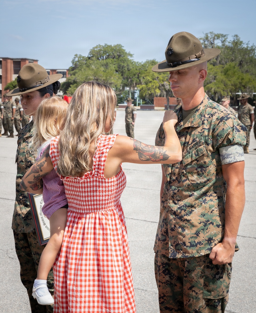 Recruit Training Regiment Meritorious Promotions