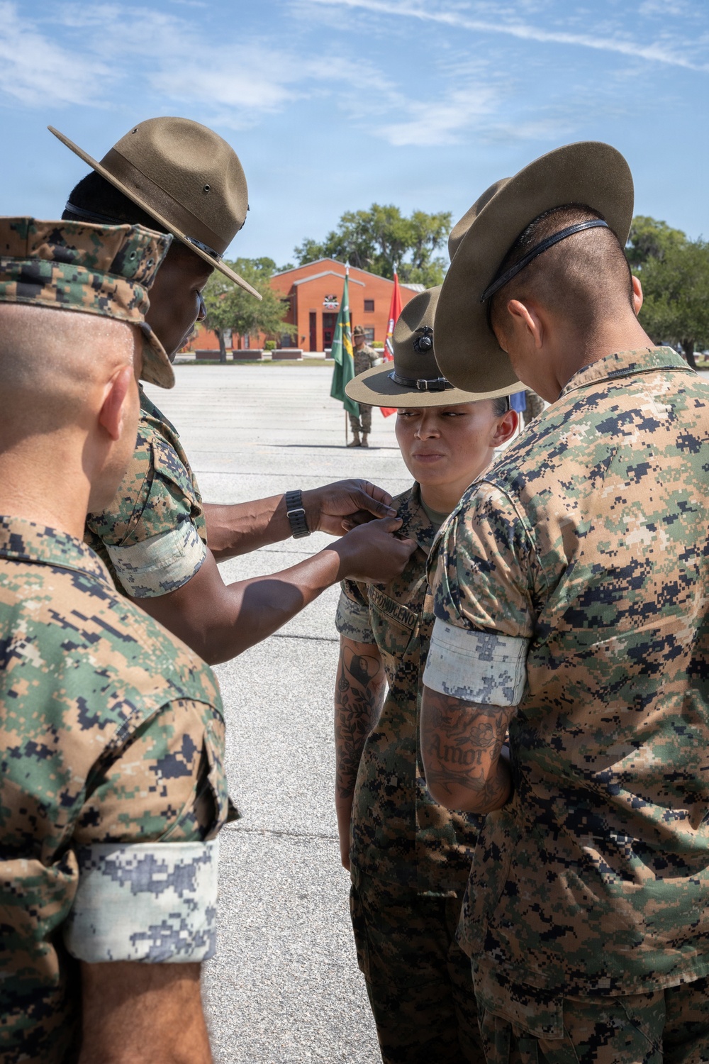 Recruit Training Regiment Meritorious Promotions