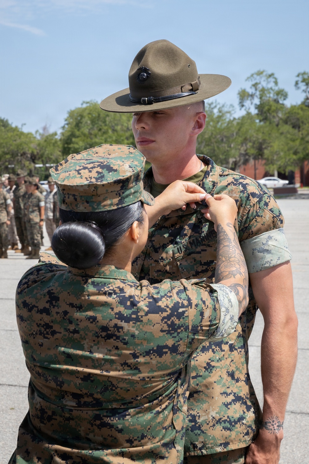 Recruit Training Regiment Meritorious Promotions