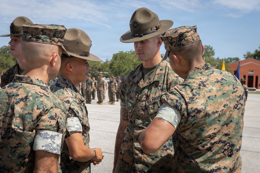 Recruit Training Regiment Meritorious Promotions