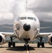 A United States Navy P-8 Poseidon Maritime Patrol Aircraft departs Kaneohe Bay in support of Ex RIMPAC 26.
