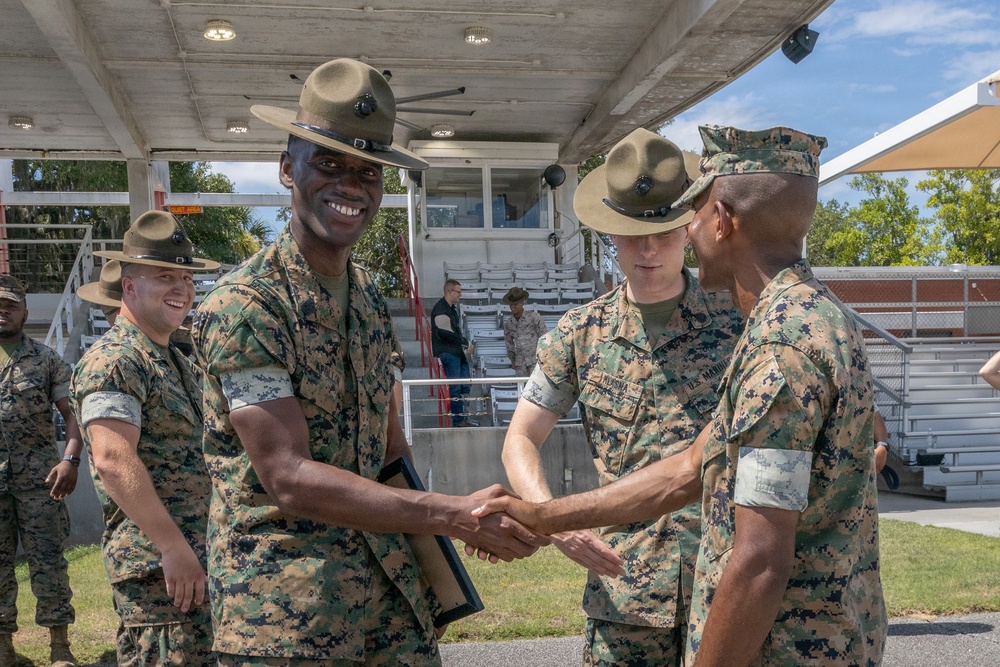 Recruit Training Regiment Meritorious Promotions