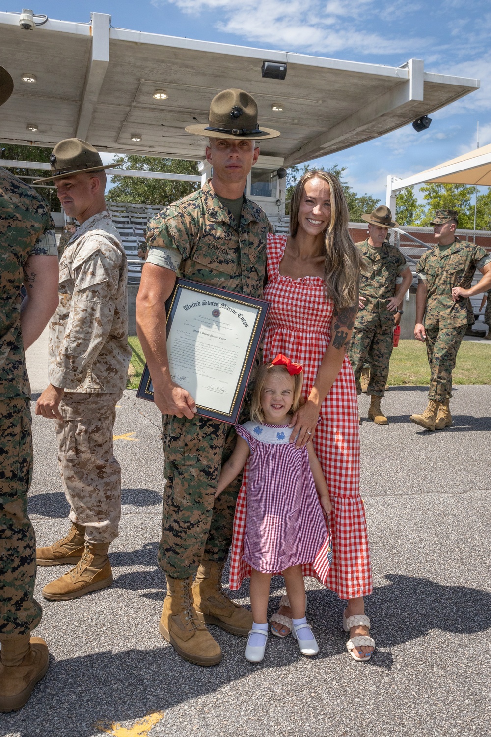 Recruit Training Regiment Meritorious Promotions