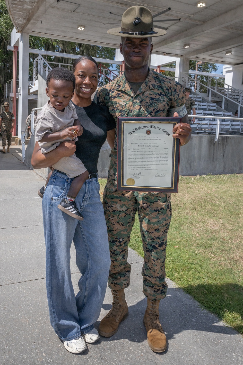 Recruit Training Regiment Meritorious Promotions