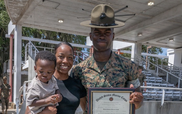 Recruit Training Regiment Meritorious Promotions
