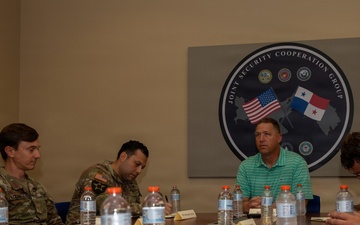 U.S. Army Brig. Gen. visits the Joint Security Cooperation Group–Panama