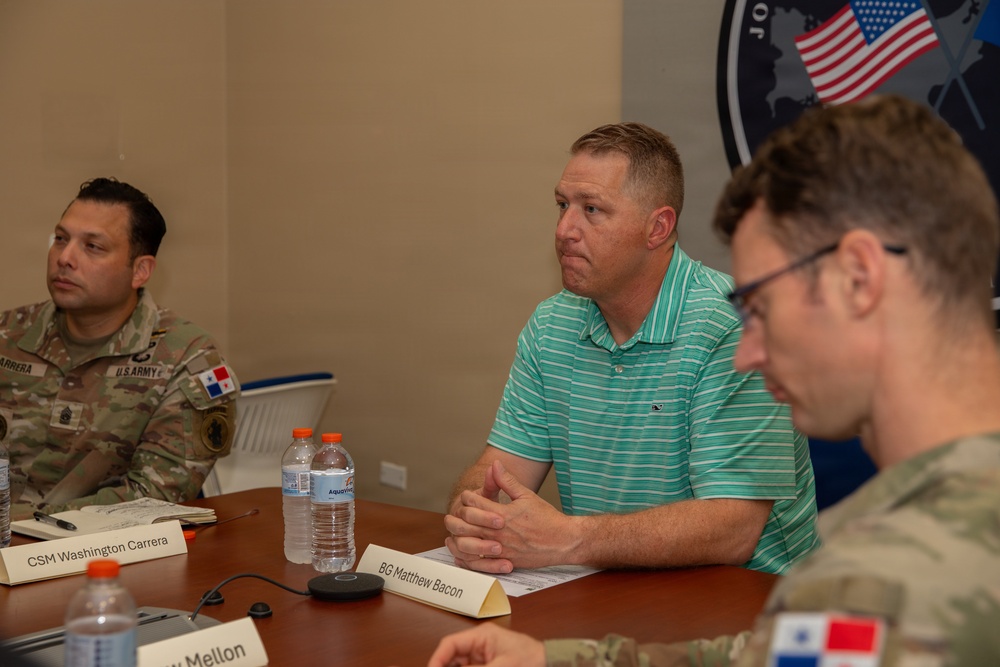 U.S. Army Brig. Gen. visits the Joint Security Cooperation Group–Panama