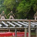 OCC 252 Company D Conducts The Obstacle Course