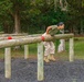 OCC 252 Company D Conducts The Obstacle Course