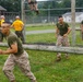 OCC 252 Company D Conducts The Obstacle Course