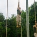 OCC 252 Company D Conducts The Obstacle Course