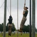 OCC 252 Company D Conducts The Obstacle Course