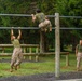 OCC 252 Company D Conducts The Obstacle Course