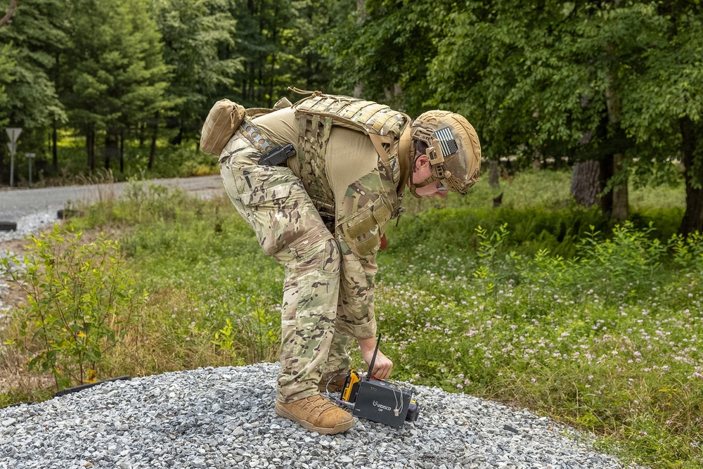 436th CES Conducts Improvised Explosive Ordinance Disposal.