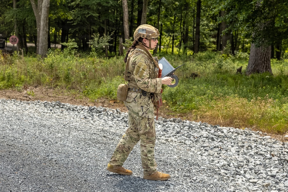 436th CES Conducts Improvised Explosive Ordinance Disposal.