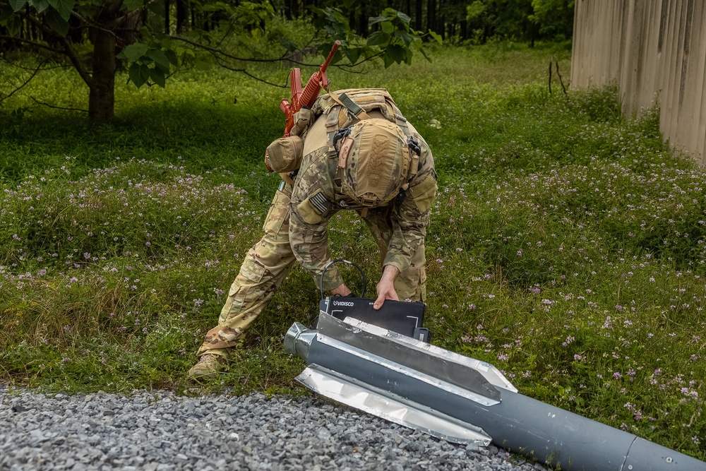 436th CES Conducts Improvised Explosive Ordinance Disposal.