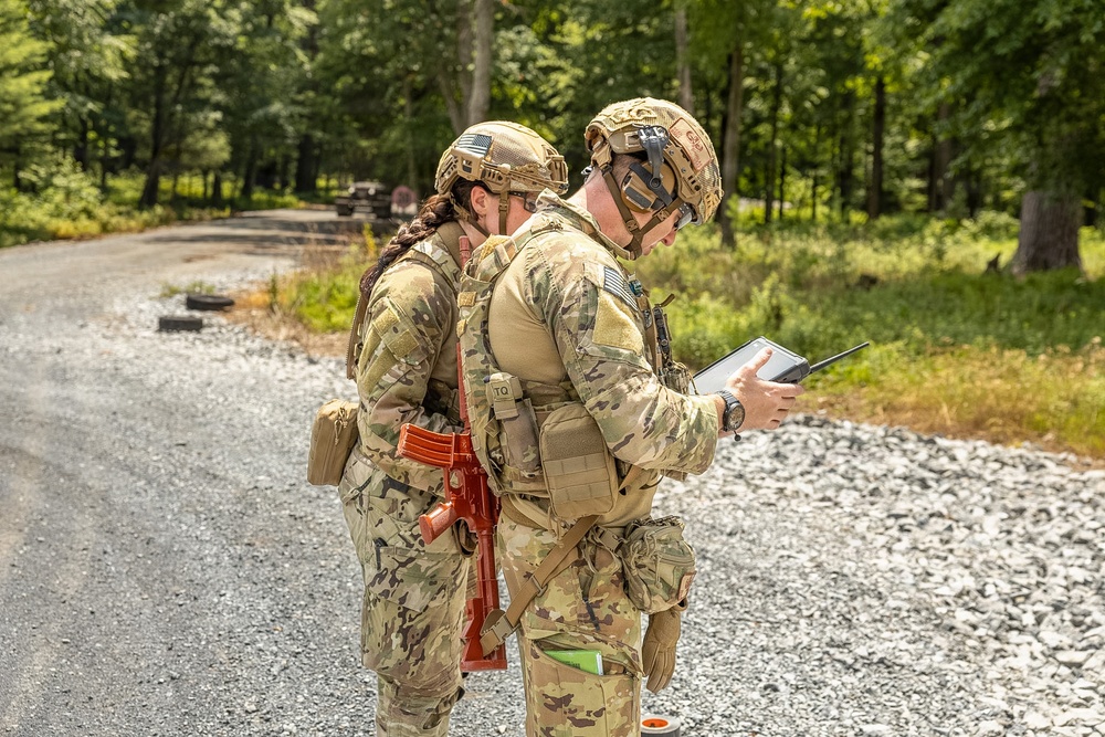 436th CES Conducts Improvised Explosive Ordinance Disposal.