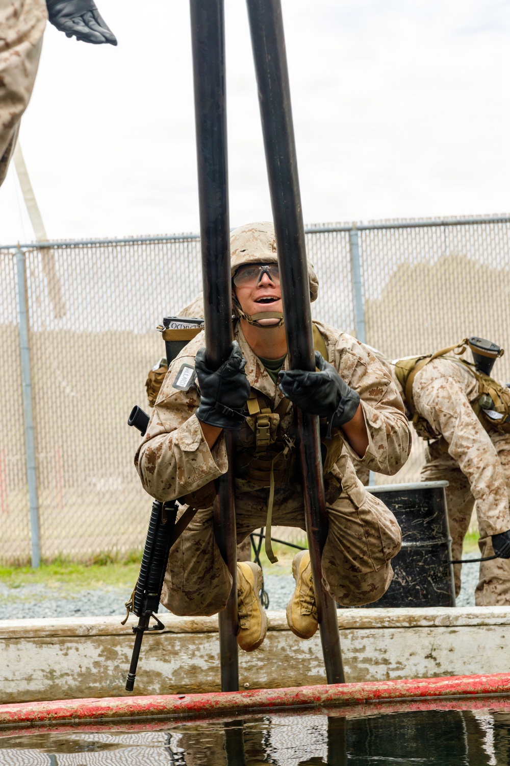 OCC 252 Company D Conducts The Leadership Reaction Course