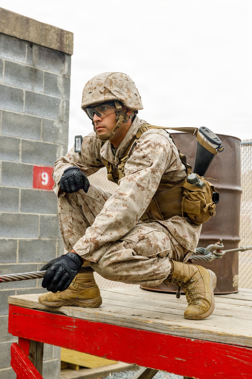 OCC 252 Company D Conducts The Leadership Reaction Course
