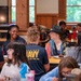 NAS JRB Fort Worth Service Members Visit Camp Carter Campers