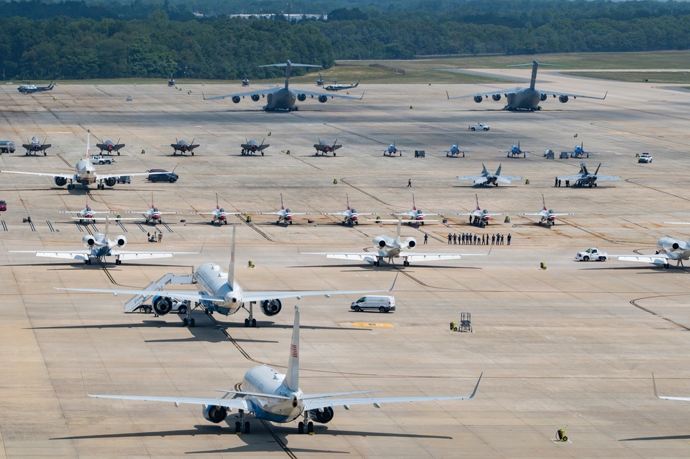 SAM Fox team powers Freedom 250 while sustaining executive airlift