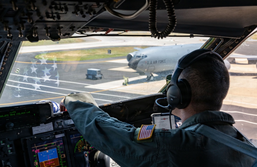 Fred Flies Over D.C. during Freedom 250