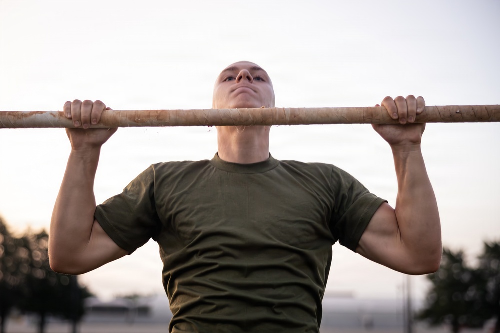 India and Lima Company conduct initial physical fitness test