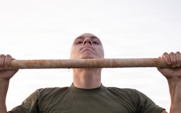 India and Lima Company conduct initial physical fitness test