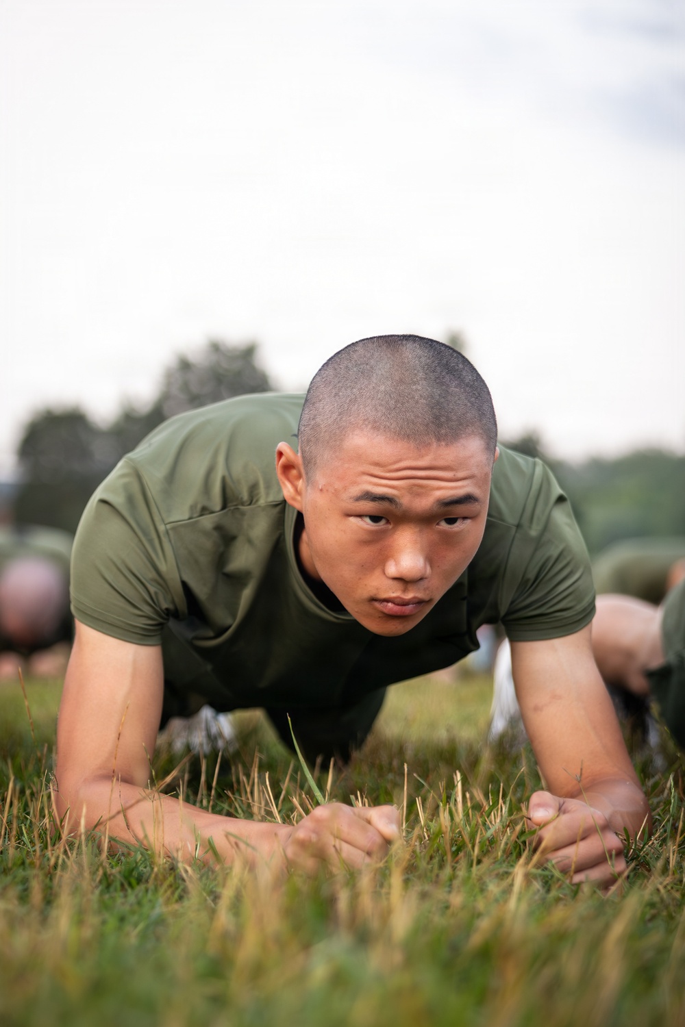 India and Lima Company conduct initial physical fitness test