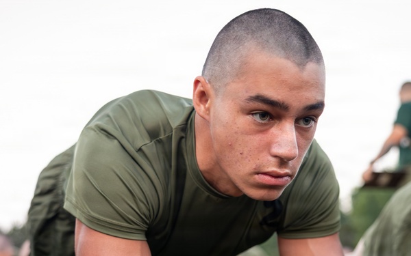 India and Lima Company conduct initial physical fitness test