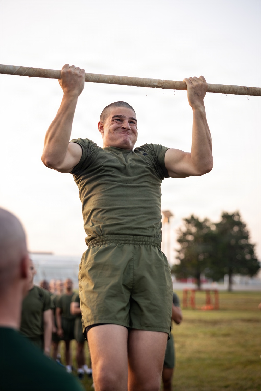 India and Lima Company conduct initial physical fitness test