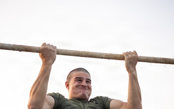 India and Lima Company conduct initial physical fitness test