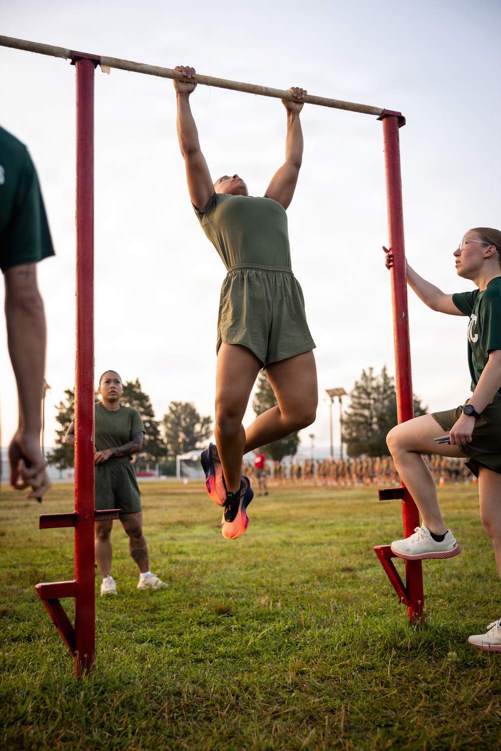 India and Lima Company conduct initial physical fitness test