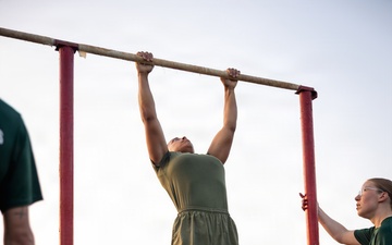 India and Lima Company conduct initial physical fitness test