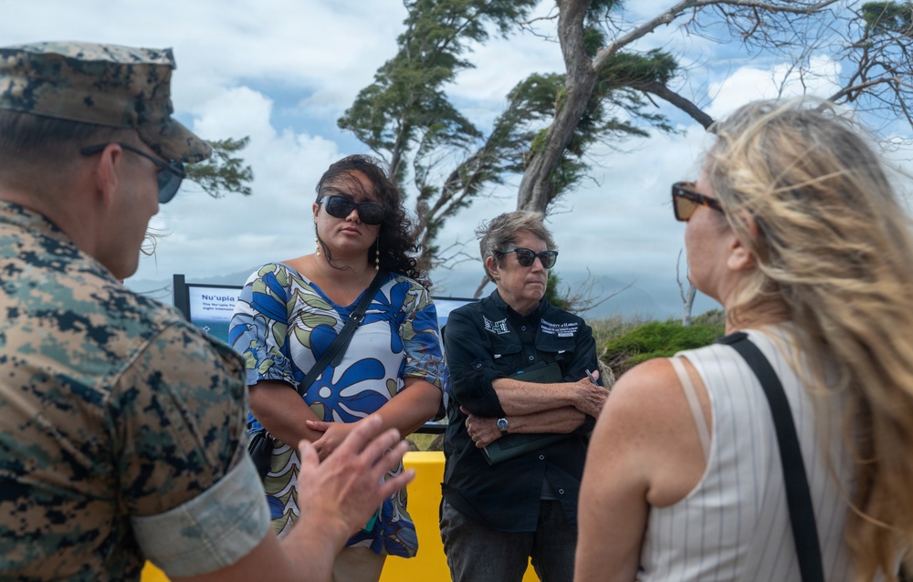 On the Ground: U.S. Senator Schatz’s Energy and Natural Resources Team Visits MCBH