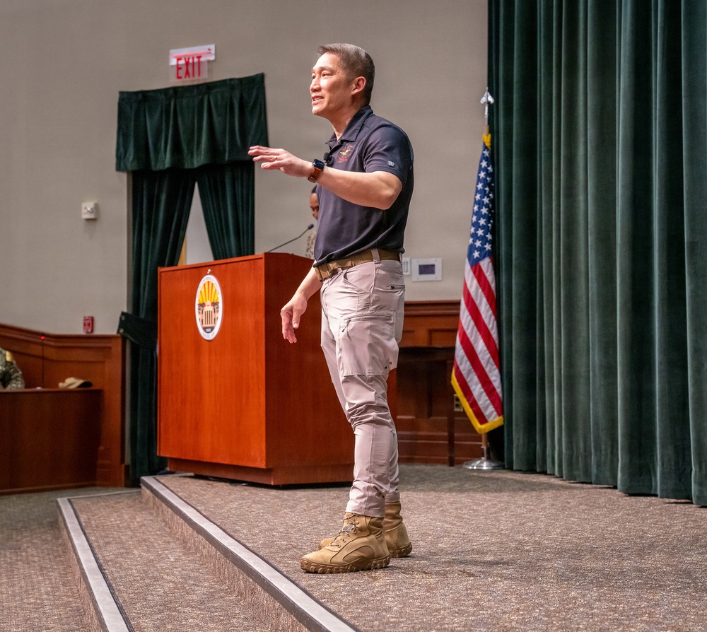 Acting Secretary of the Navy Visits MacDill Air Force Base