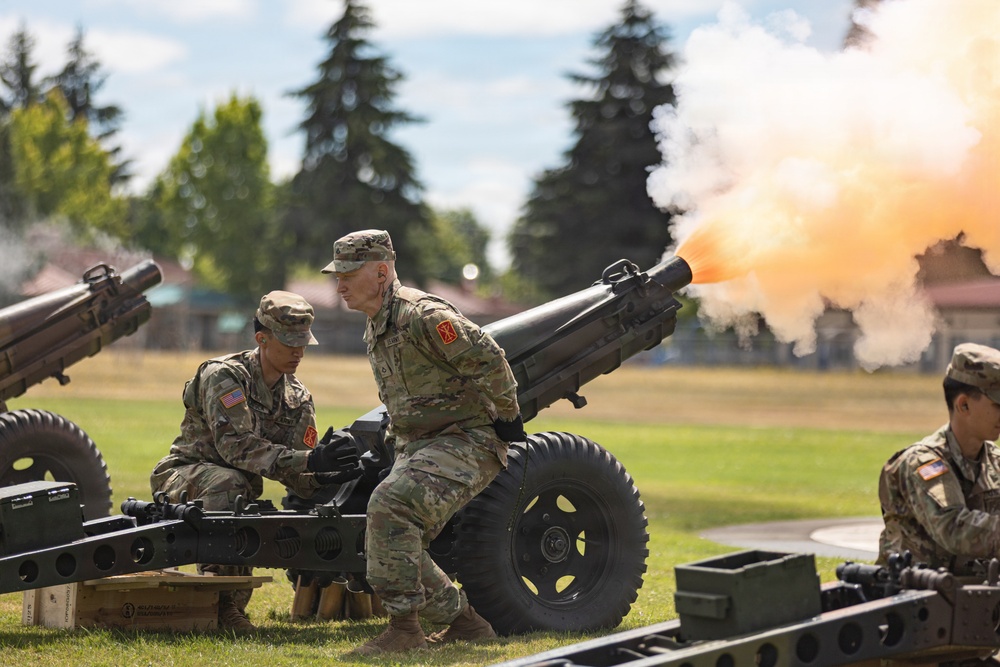 17th Long Range Fires and Effects Brigade honors 250th American birthday with Salute to the Union