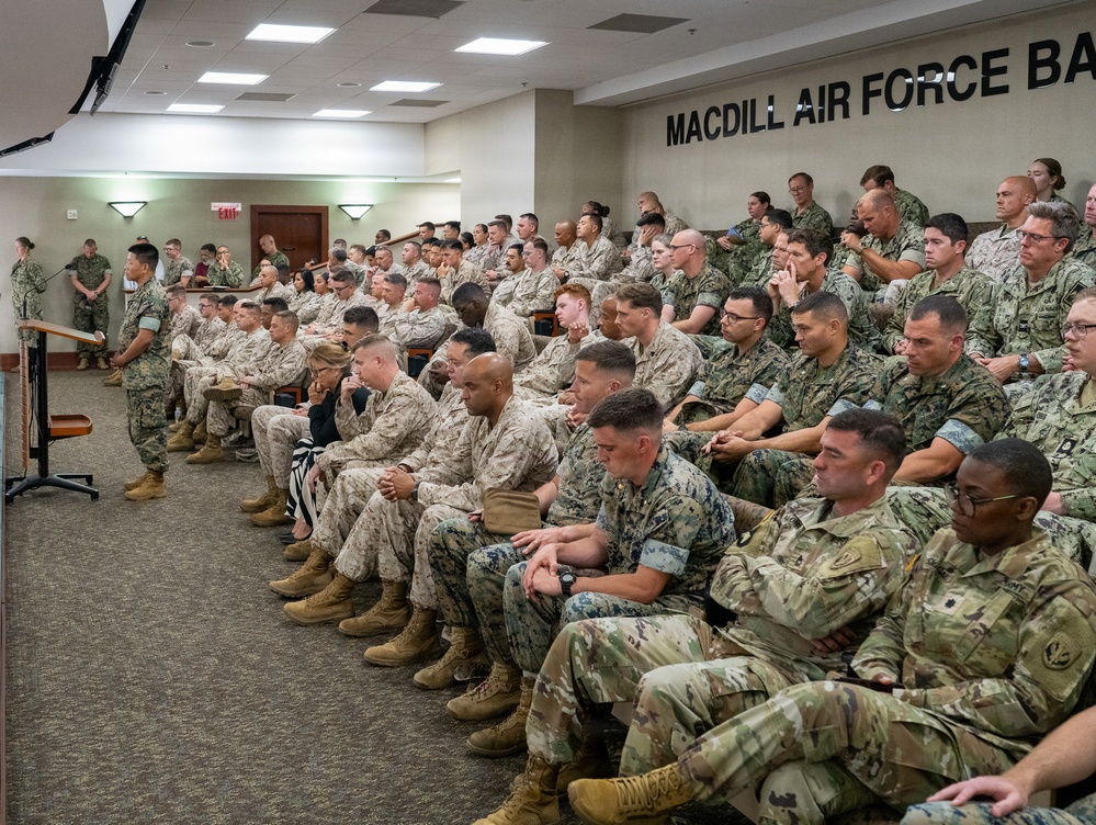 Acting Secretary of the Navy Visits MacDill Air Force Base