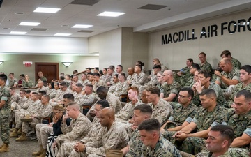 Acting Secretary of the Navy Visits MacDill Air Force Base