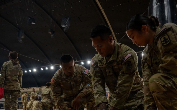 JTF-DC National Guardsmen train in medical skills