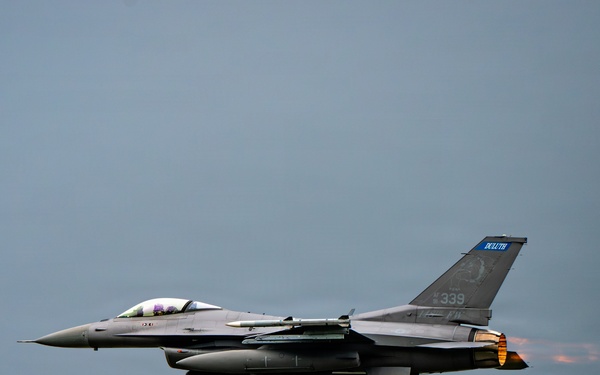 148th Fighter Wing F-16 Takeoffs