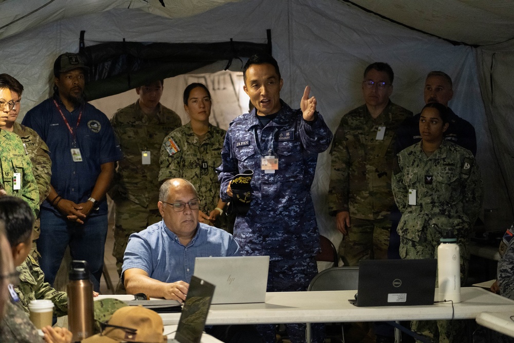 Humanitarian Assistance and Disaster Response kicks off with daily briefs during RIMPAC 2026