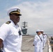 USS Nimitz Sailors Man the Rails
