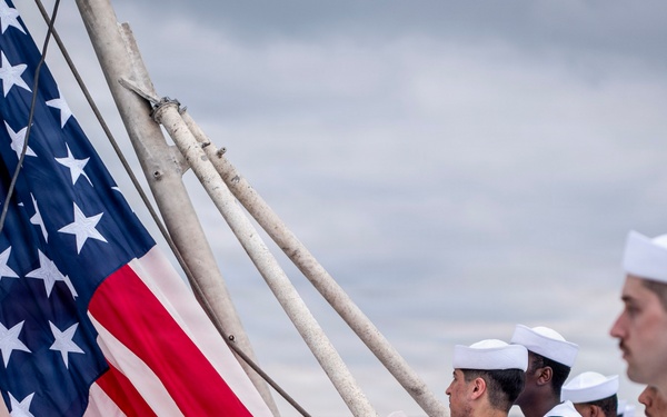 USS Nimitz pulls into Naval Station Norfolk for a Homeport Shift