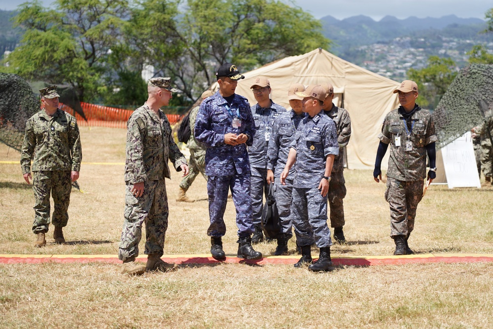 Humanitarian Assistance and Disaster Response kicks off during RIMPAC 2026