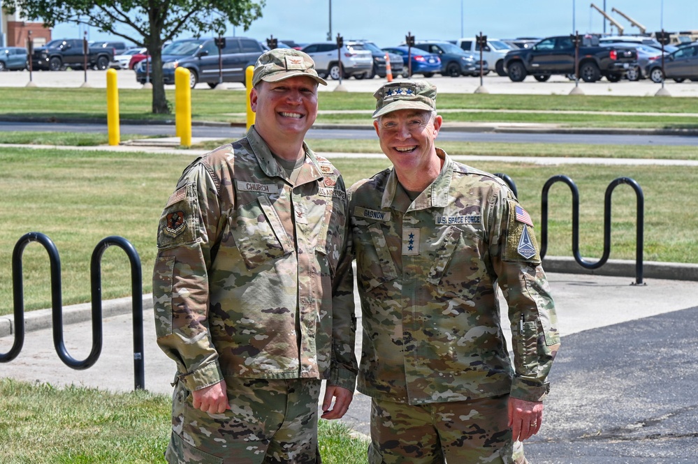 Commander, USSF Combat Forces Command recognizes 178th Wing support