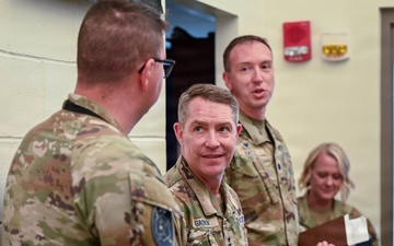 Commander, USSF Combat Forces Command recognizes 178th Wing support
