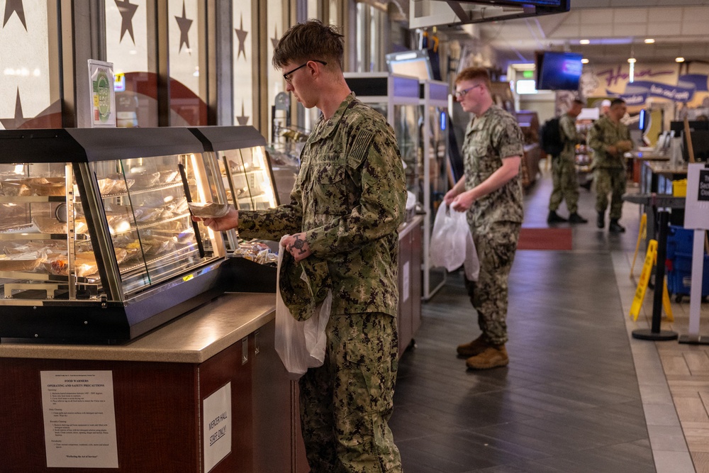 Grab and Go lunch at Mercer Hall Galley